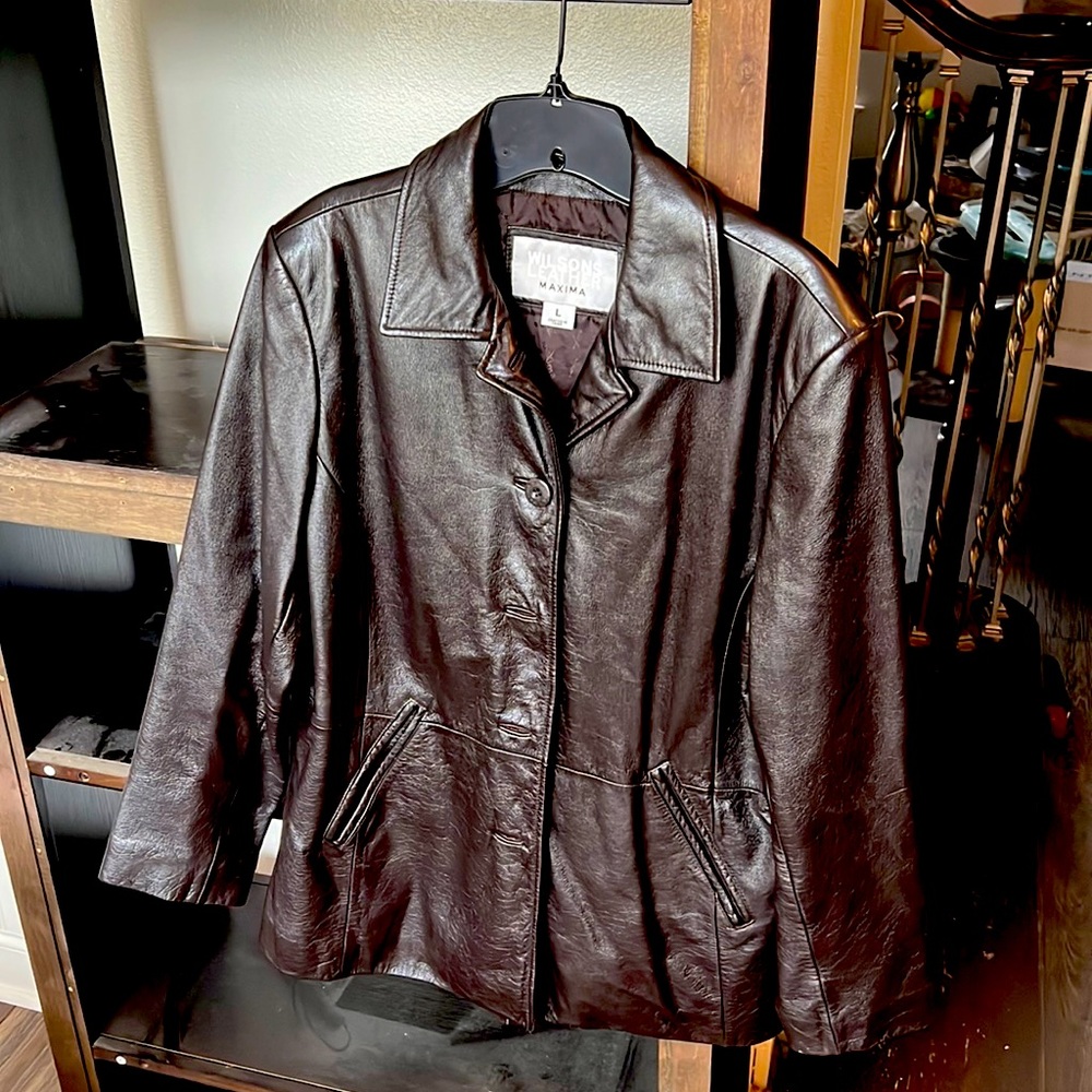 Woman’s Wilsons leather jacket.